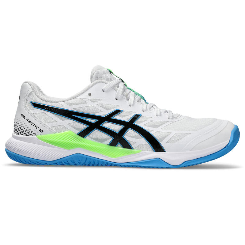 Zapatillas Indoor Hombre- ASICS Gel Tactic 12 - White/Lime