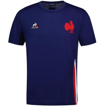 T-SHIRT PRESENTATION BLEU ADULTE FRANCE RUGBY
