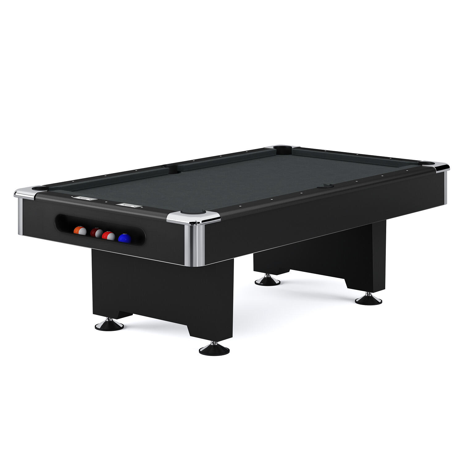 AUTOMATEN HOFFMANN Tavolo da biliardo Club Pro III Simonis 860 Grigio Ardesia Campo da gioco da
