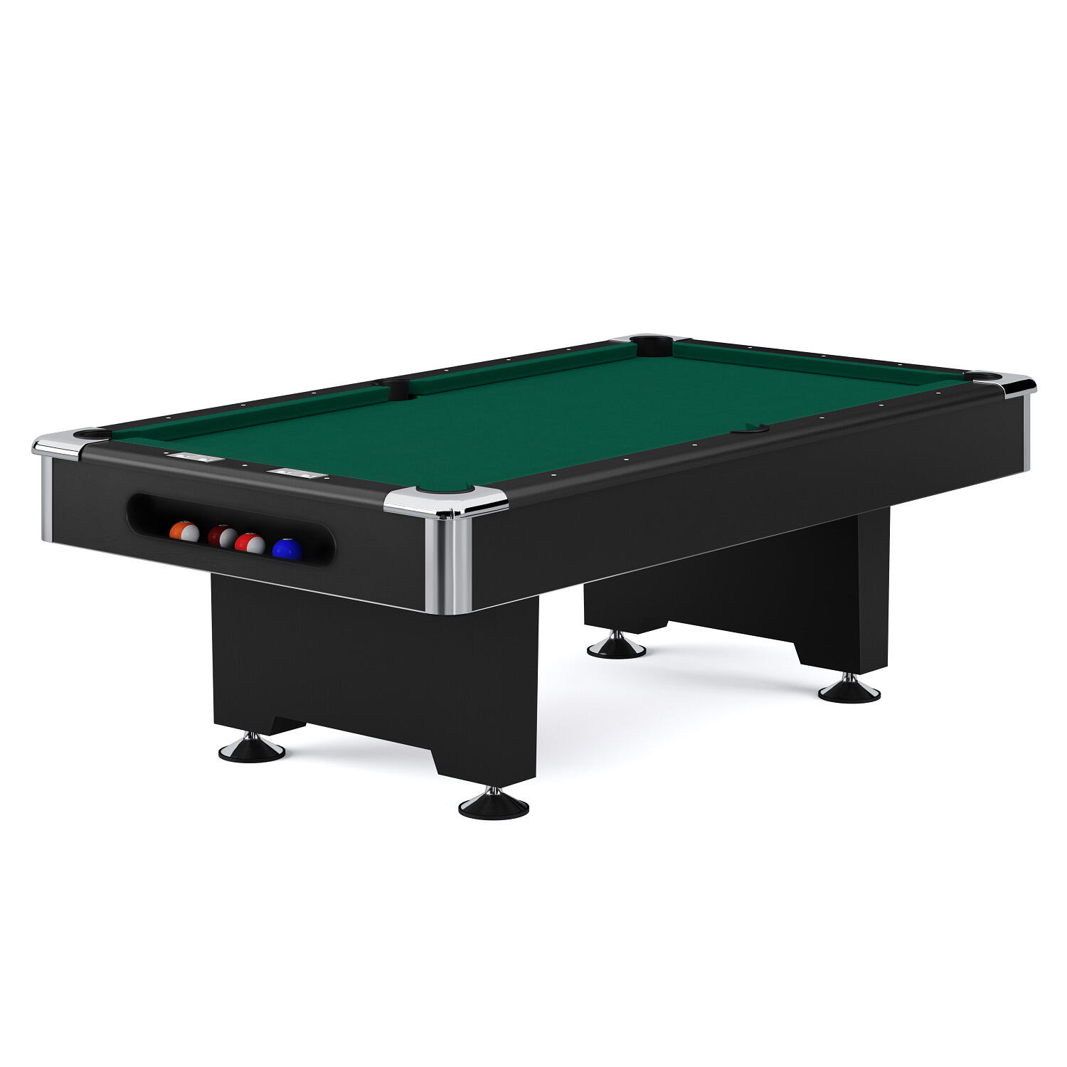 AUTOMATEN HOFFMANN Tavolo da biliardo Club Pro III Simonis 860 Giallo-Verde 8 piedi (Campo