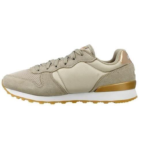 Zapatillas mujer Skechers 85goldn Gurl Marron Claro 3/7