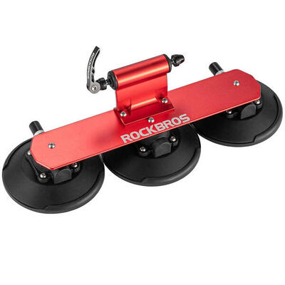 Adapter 20x110mm voor dakfietsendrager met zuignapbevestiging zwart