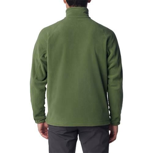 Férfi polár pulóver, Columbia Fast Trek II Full Zip Fleece, zöld