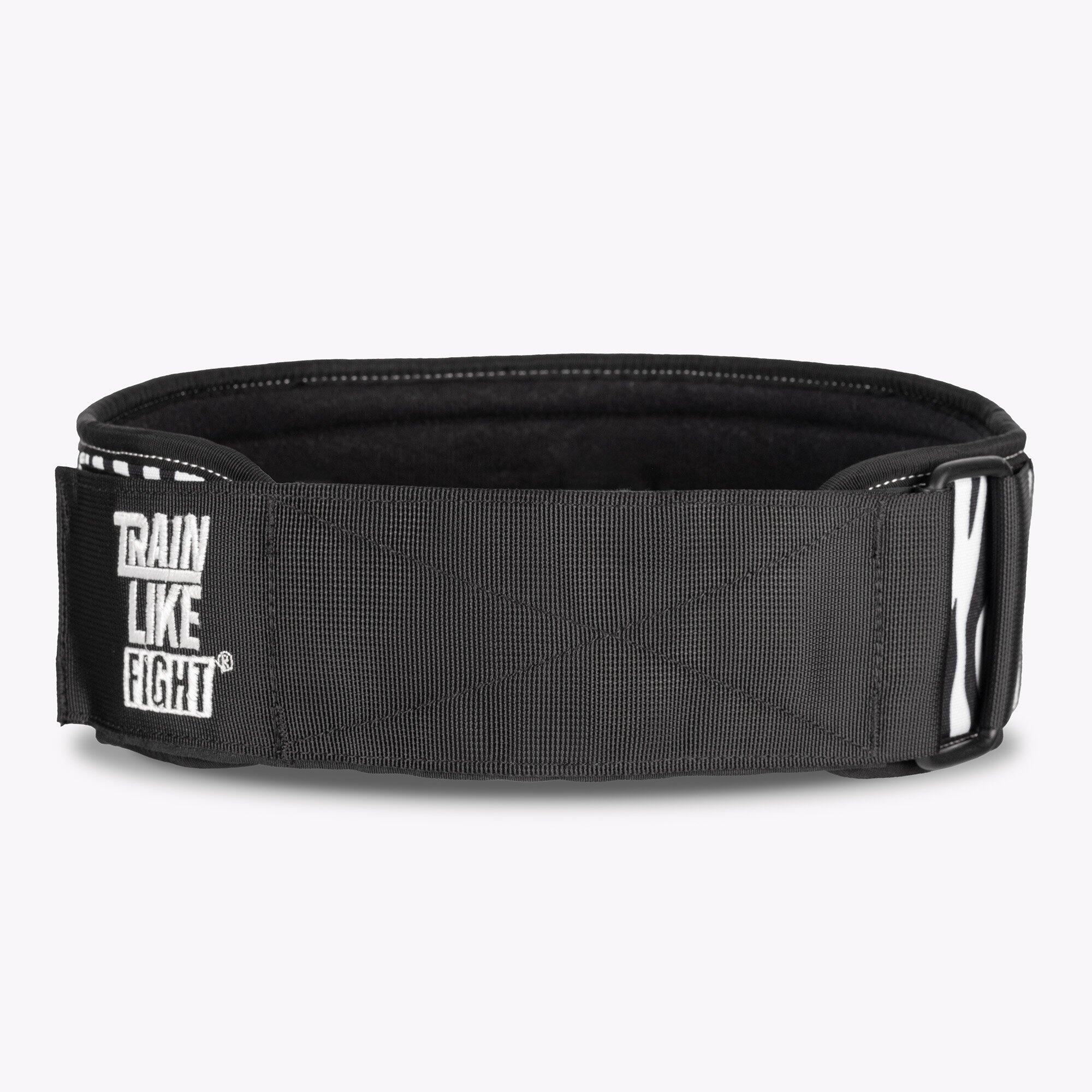 CINTURÓN LUMBAR HALTEROFILIA EDICIÓN ZEBRA 4/5