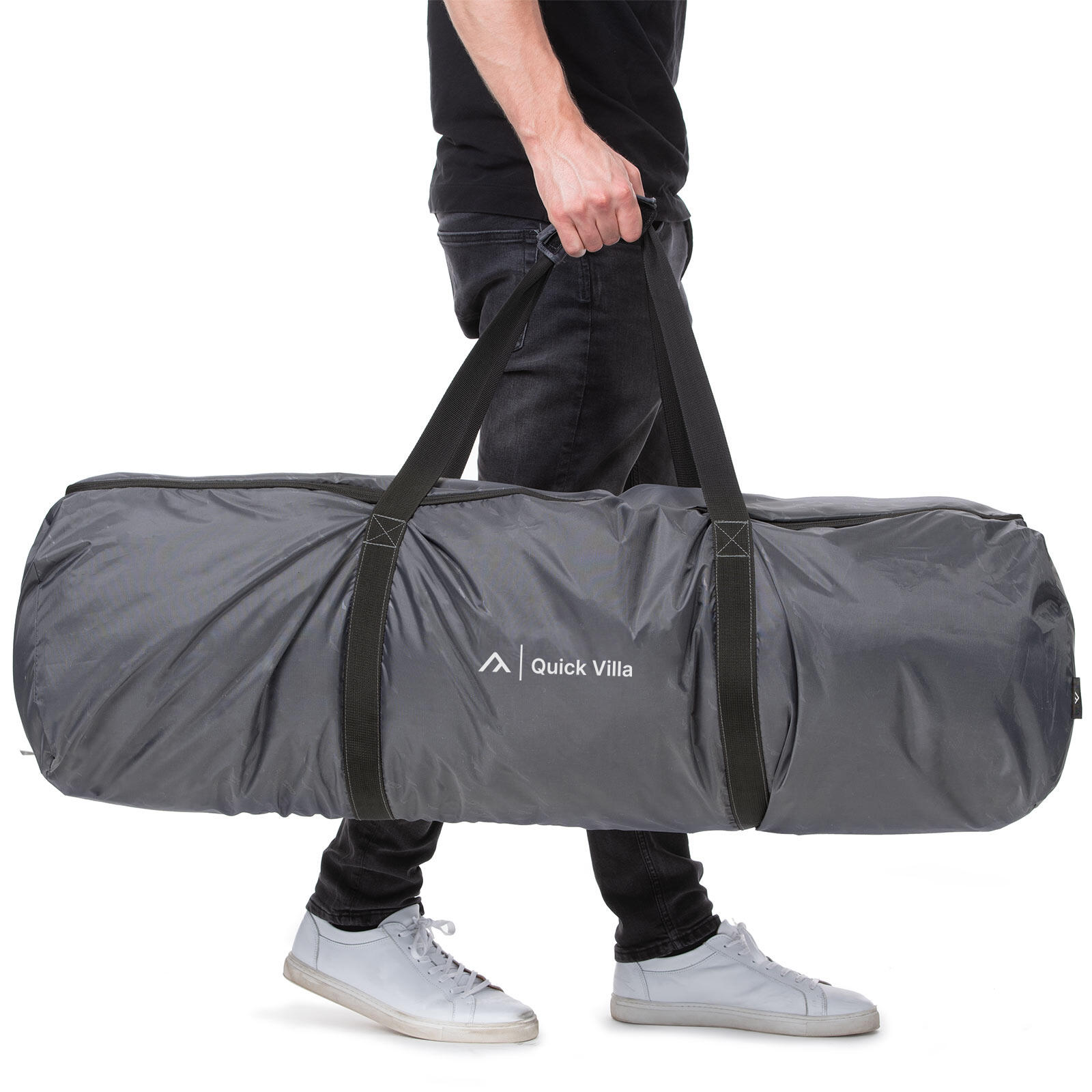 Tente de camping avec système Quick-Up - Villa L - 5 Places, sharkgrey 6/7