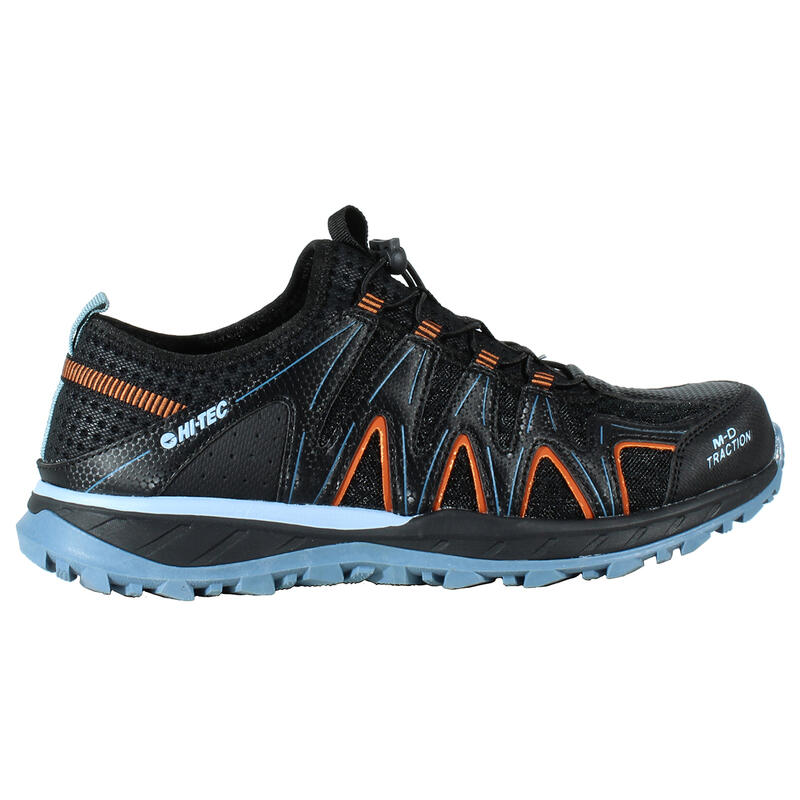 Sandalias cerradas de Montaña y Trekking Hombre Hi-Tec HIKER VENT Negro-Azul