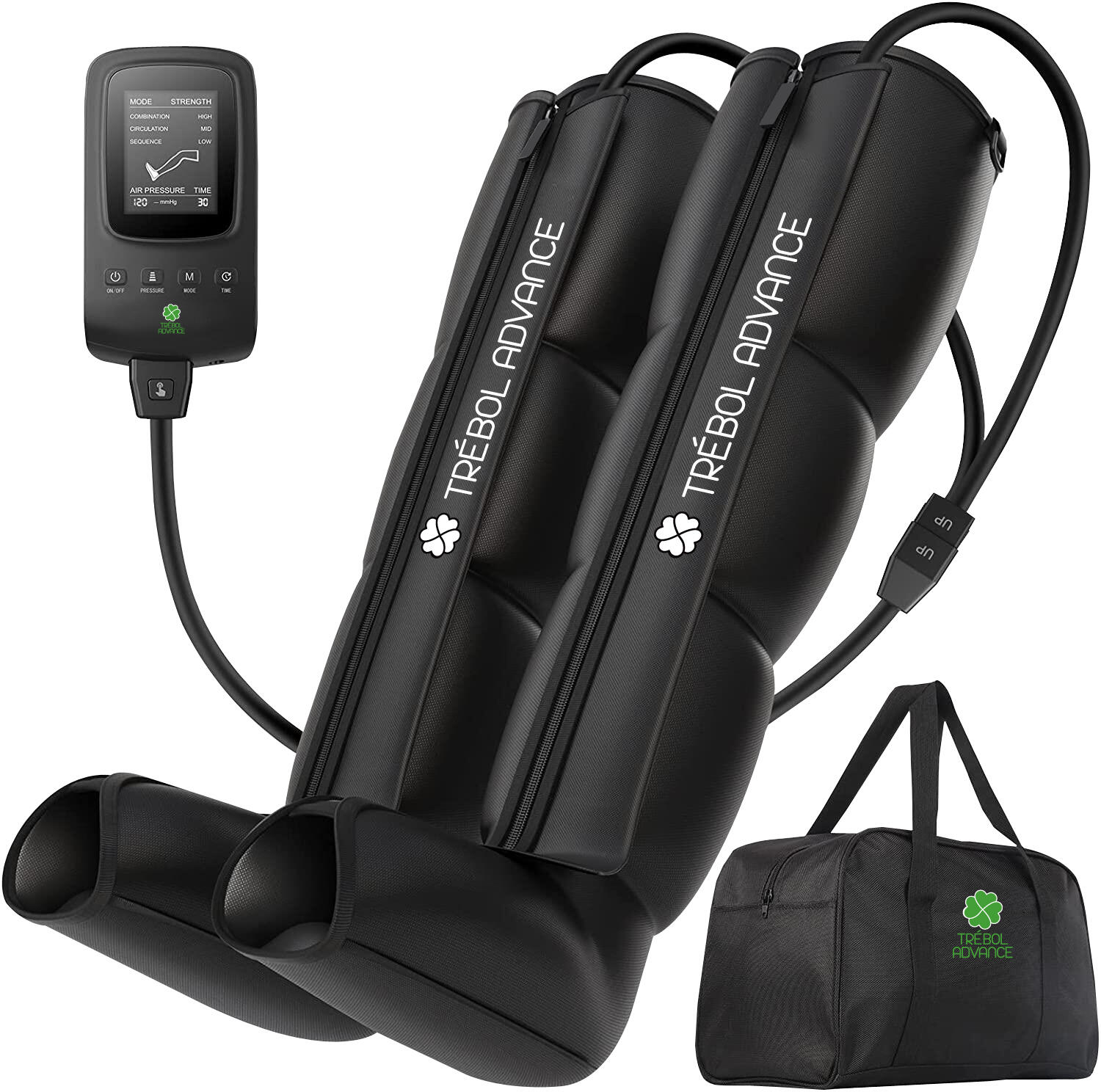 Pressoterapia massageador de pernas de compressão recuperação esportiva, drenage