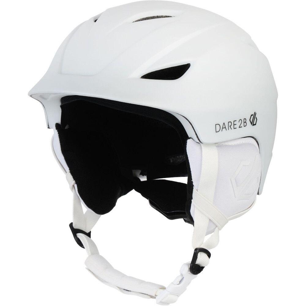 Mens Glaciate Lightweight Ski Helmet (White) 1/2