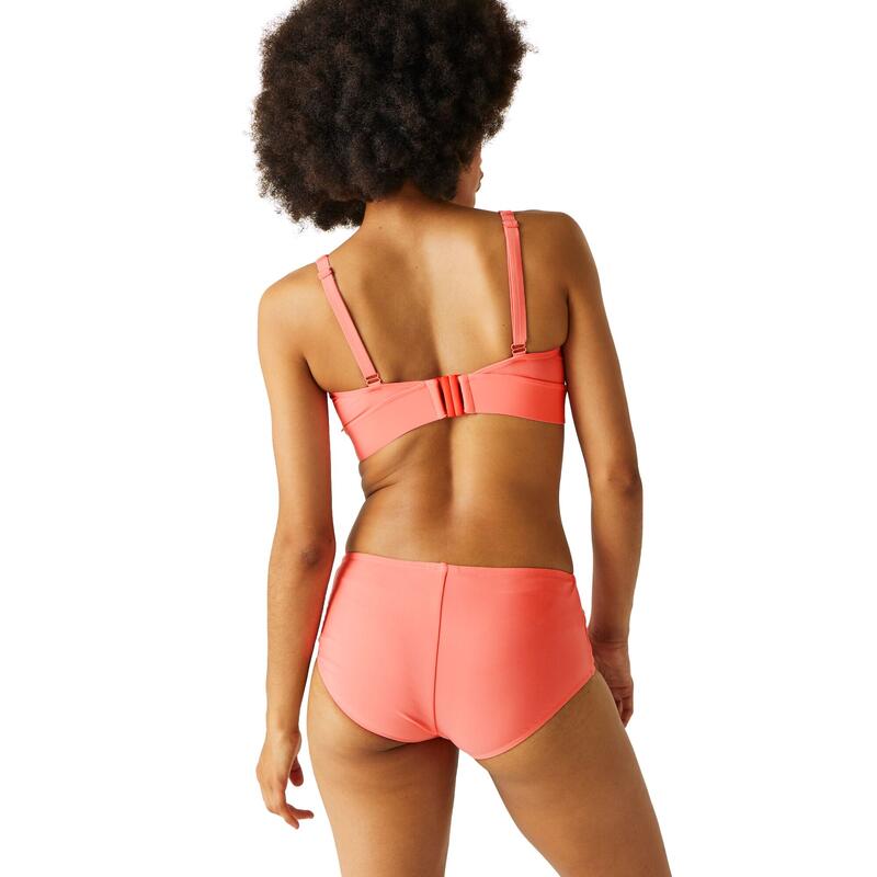 Dames Paloma Effen Bikinitop (Schelp Roze)