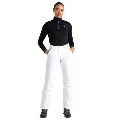Donna Isolato Pantaloni Da Sci Dare 2B Diminish Nero Bianco