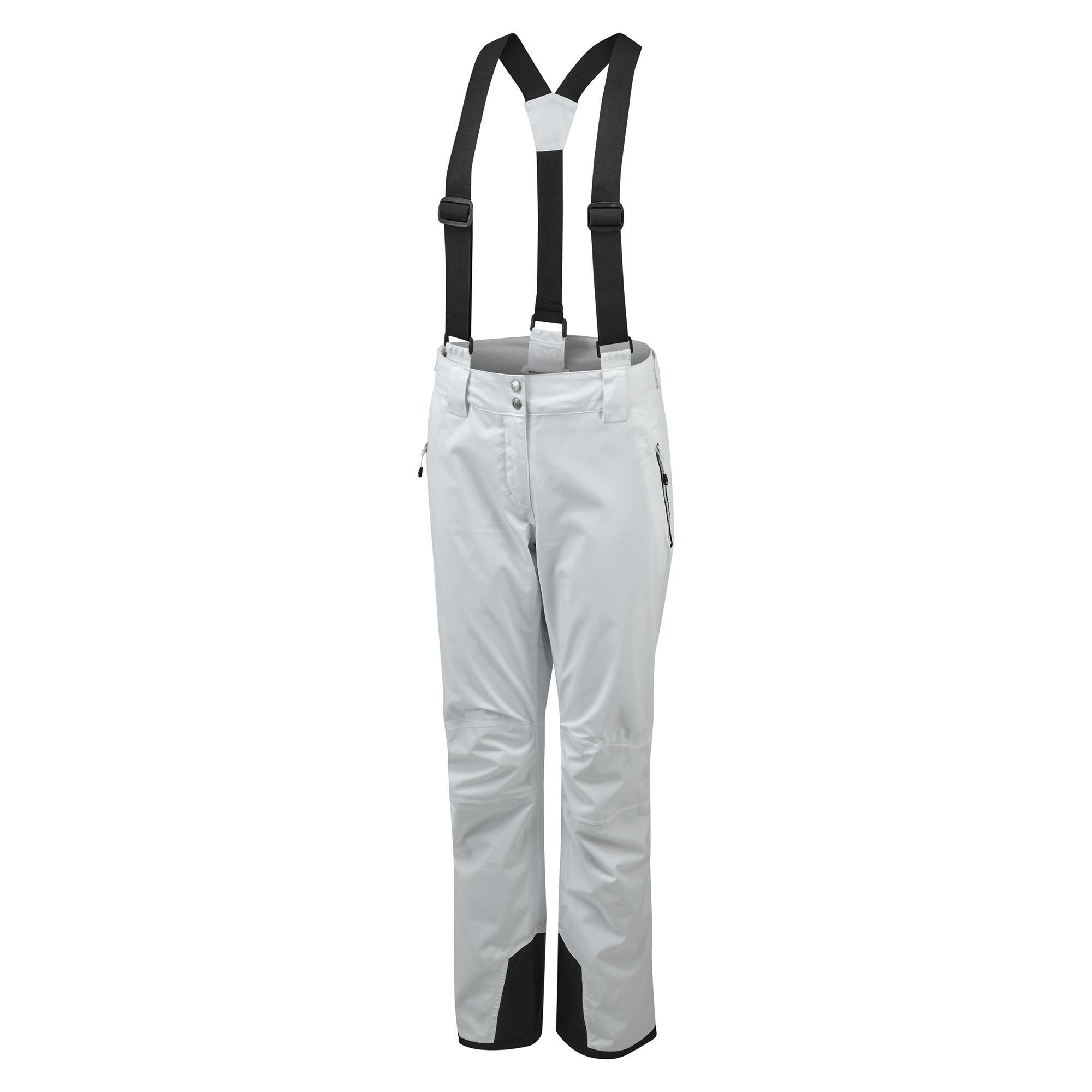 Womens/Ladies Diminish Insulated Ski Trousers (White) 3/5