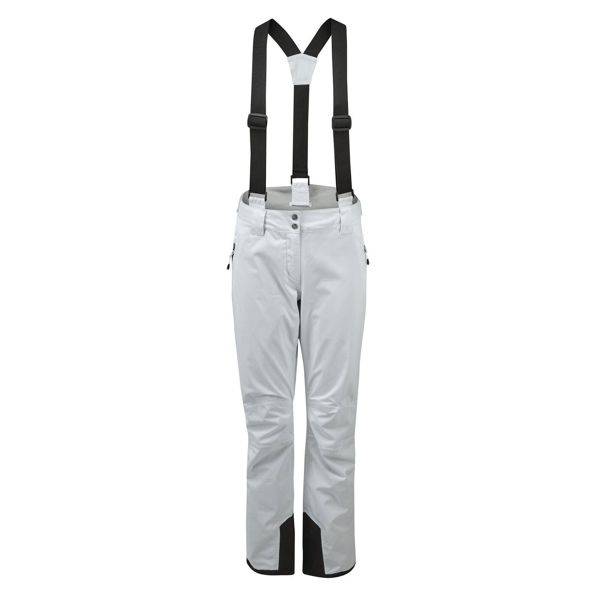 Womens/Ladies Diminish Insulated Ski Trousers (White) 1/5