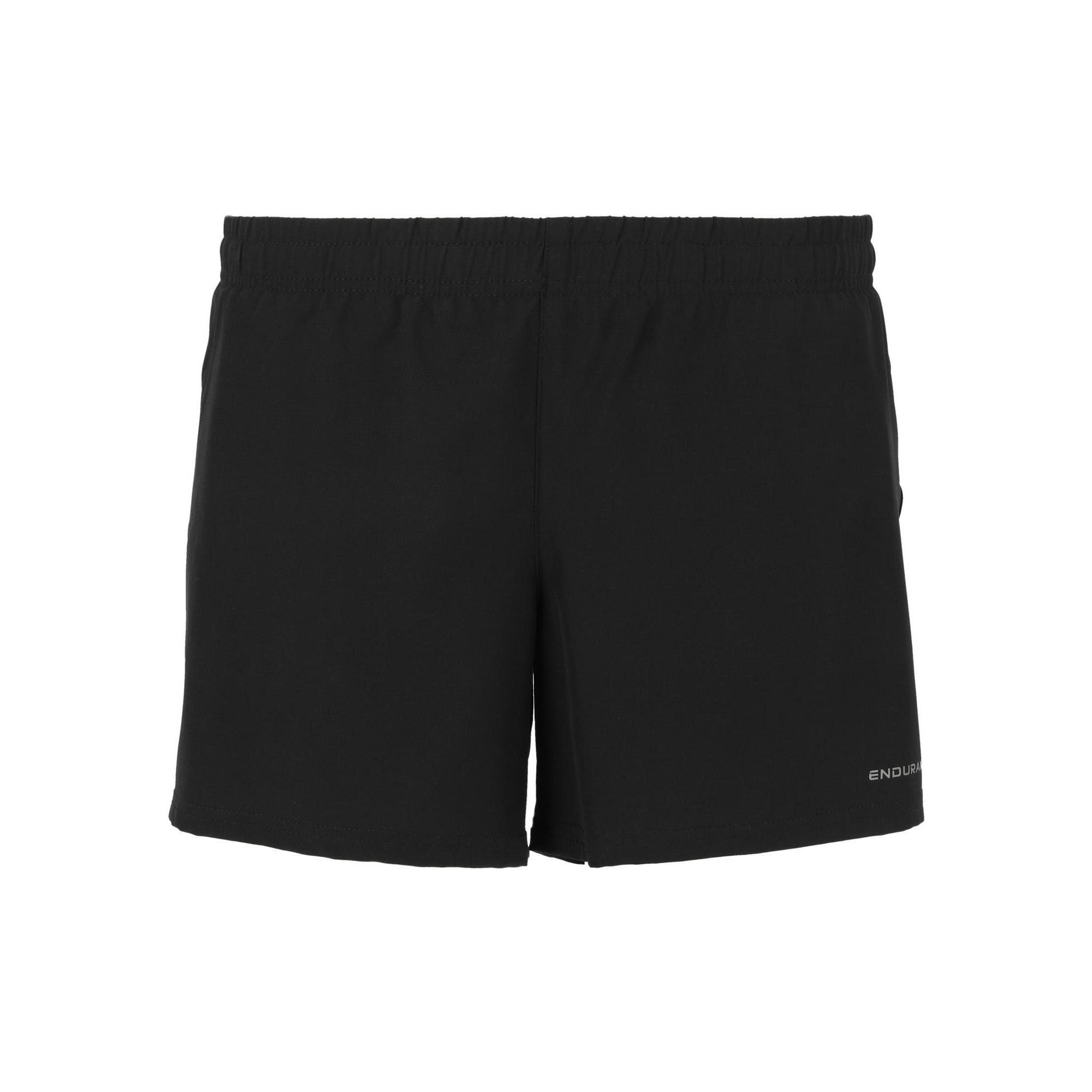 Endurance - Short Potis - Shorty De Running - Noir - Decathlon
