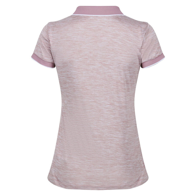 Polo Remex II Manga Corta para Mujer Rosa Dusky