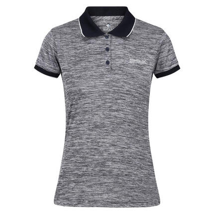 Polo Manches Courtes REMEX Femme (Bleu Marine Uni)