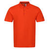 Heren Sinton Lichtgewicht Poloshirt (Roestige sinaasappel)