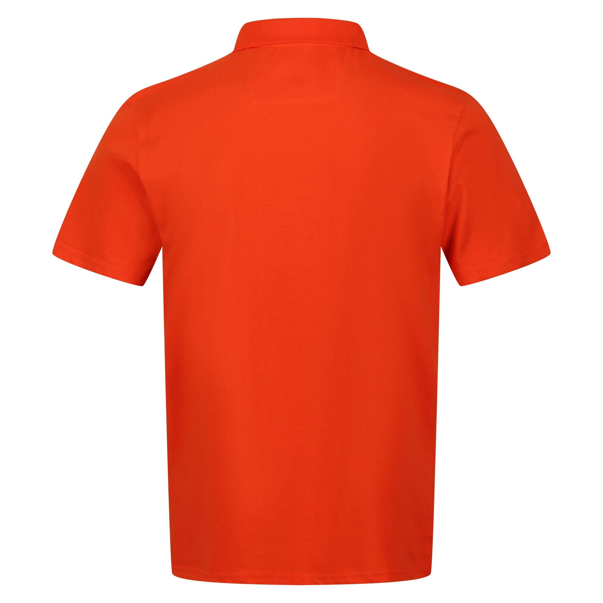 Mens Sinton Lightweight Polo Shirt (Rusty Orange) 2/5