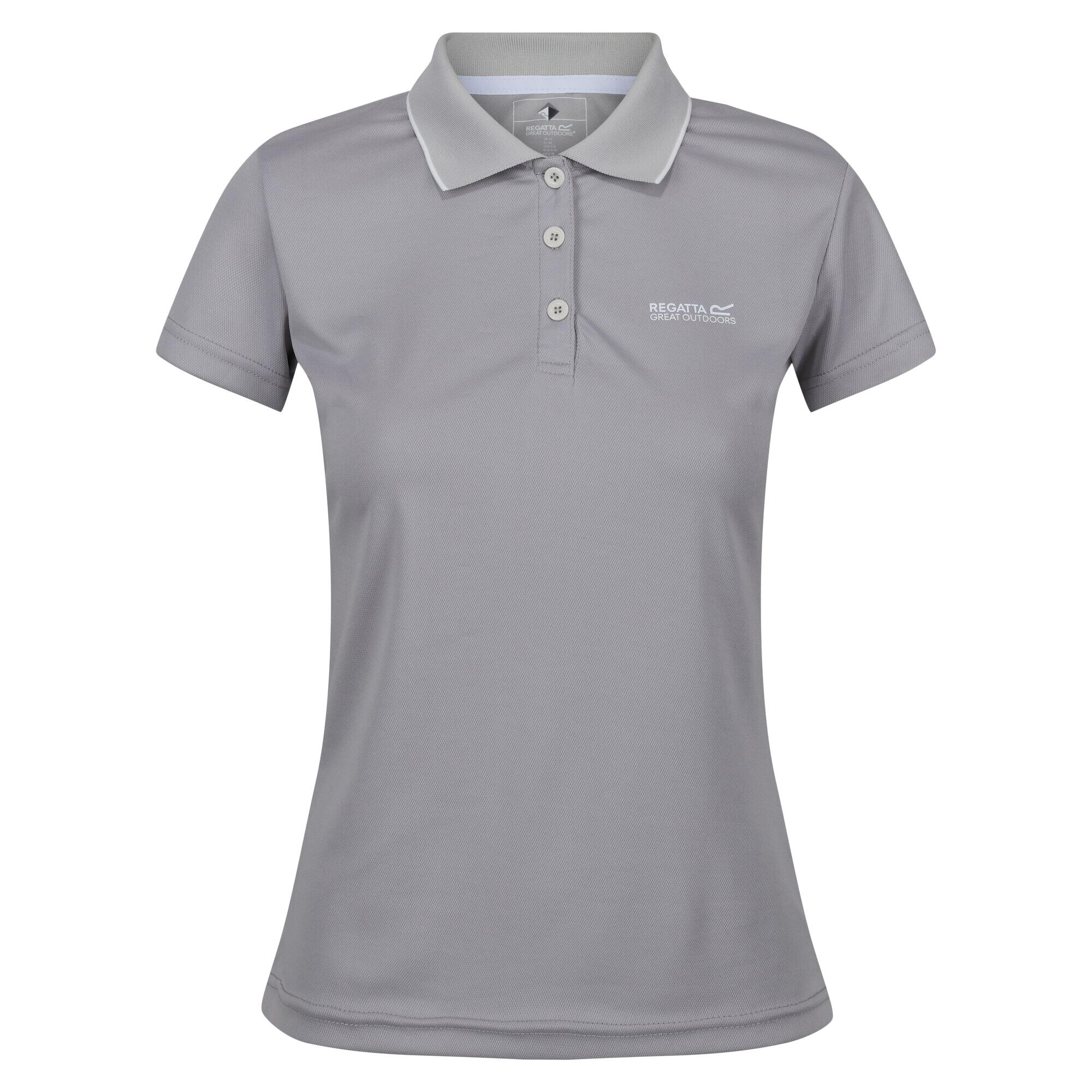 REGATTA Womens/Ladies Maverick V Polo Shirt (Cyberspace)