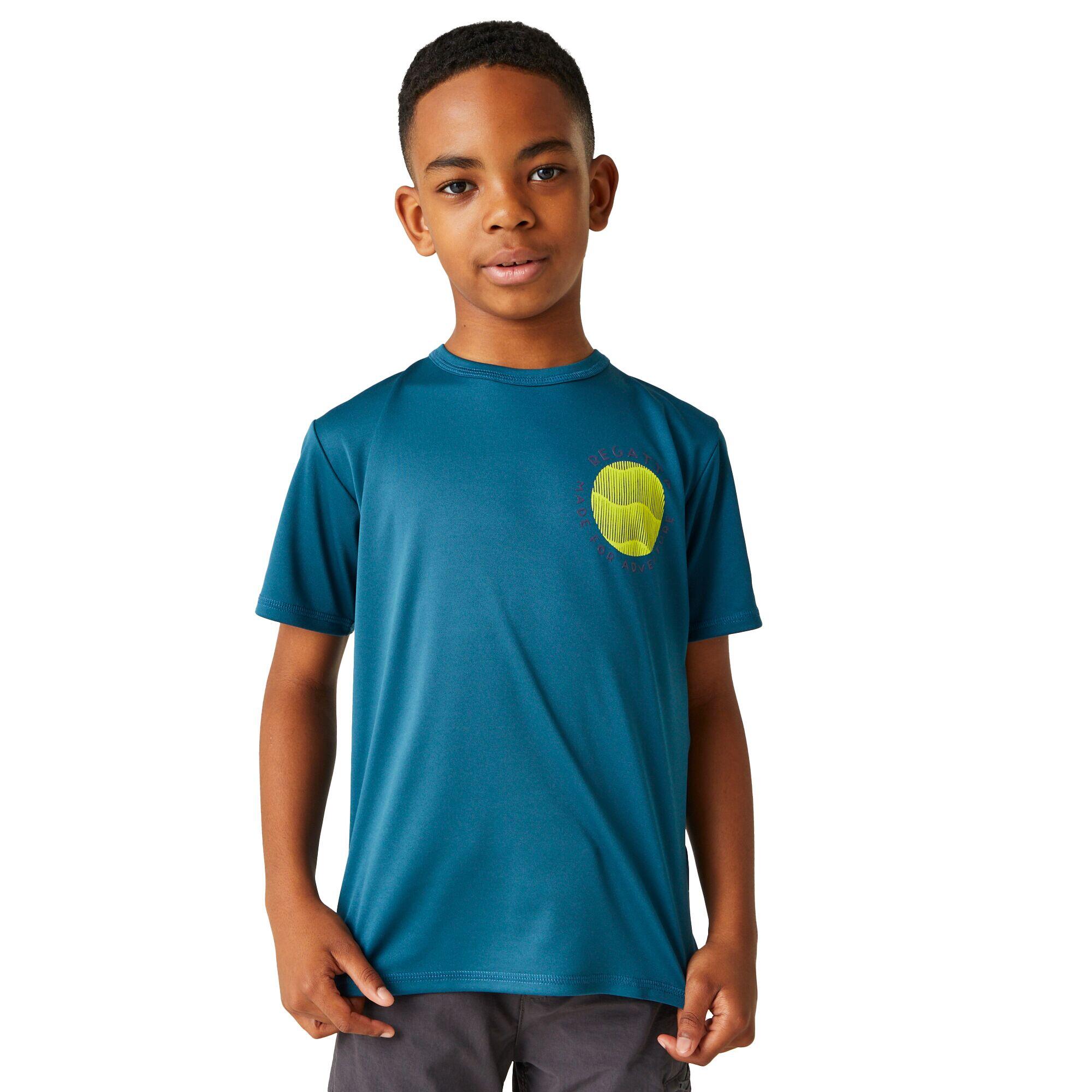 ALVARADO Tshirt bambino (blu marocchino)