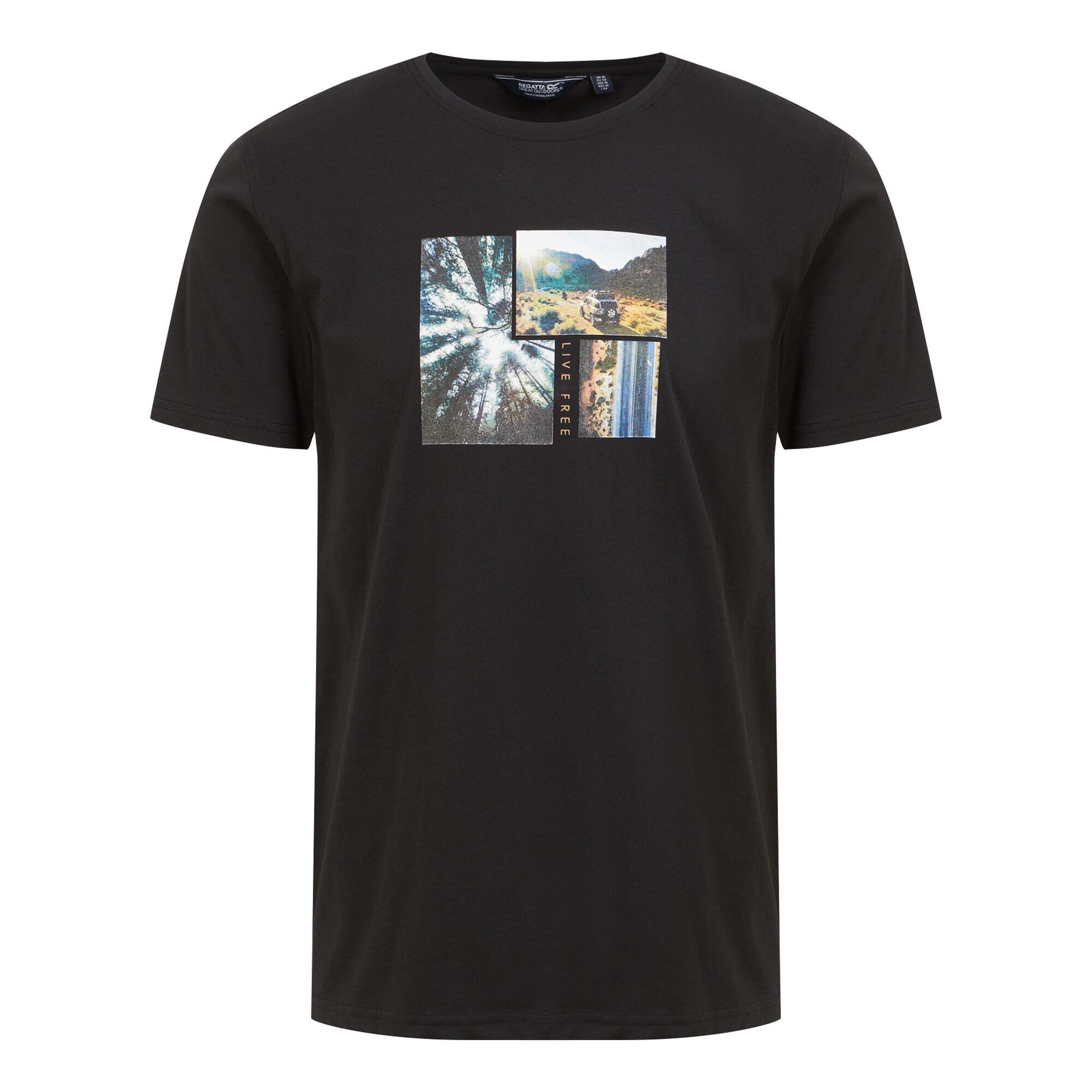 Uomo CLINE Tshirt (nero)