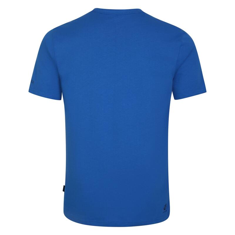 Heren Movement II Schedel TShirt (Atletisch Blauw)