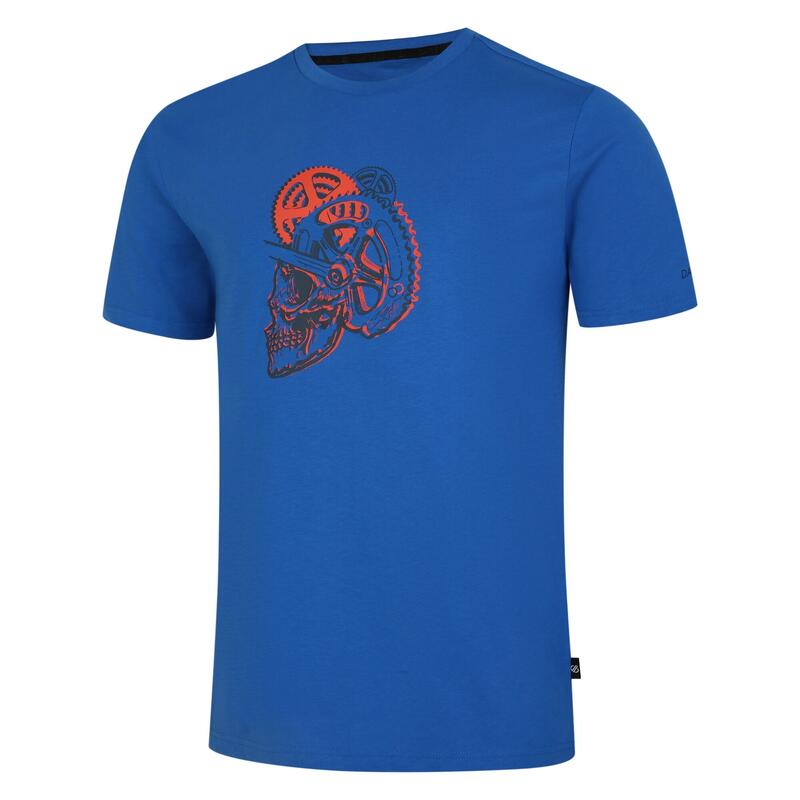 T-Shirt Movement II Skull para homem Azul Atlético