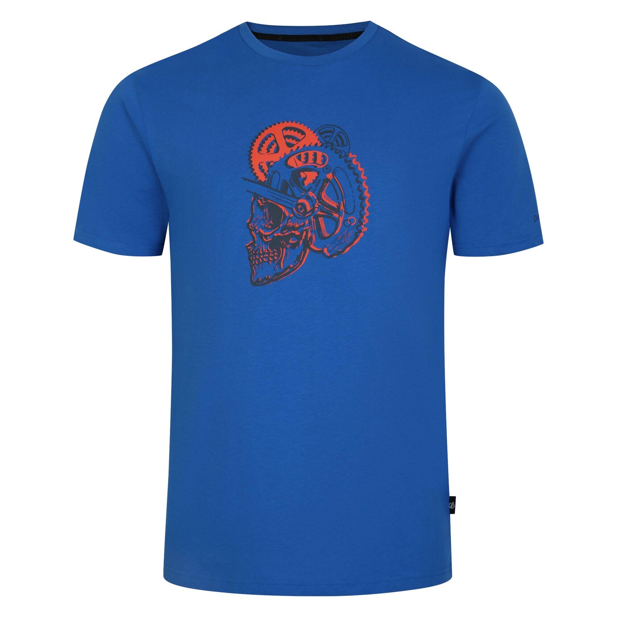 Mens Movement II Skull TShirt (Athletic Blue) 1/4