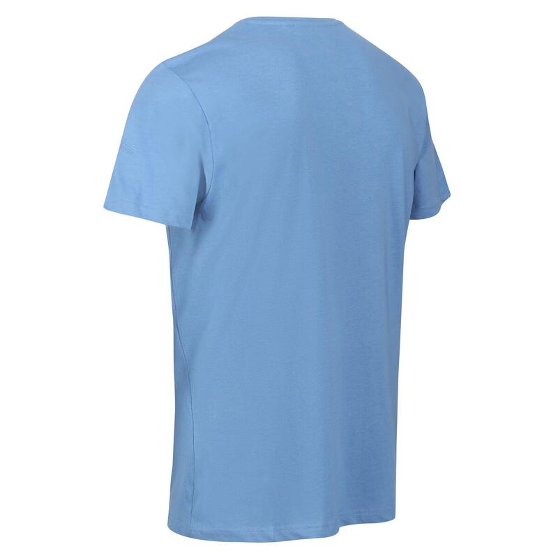 Tshirt CLINE Homme (Bleu lac)