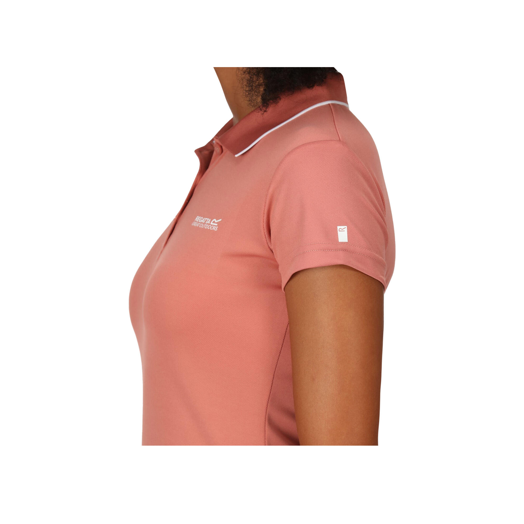 Womens/Ladies Maverick V Polo Shirt (Terracotta) 4/5