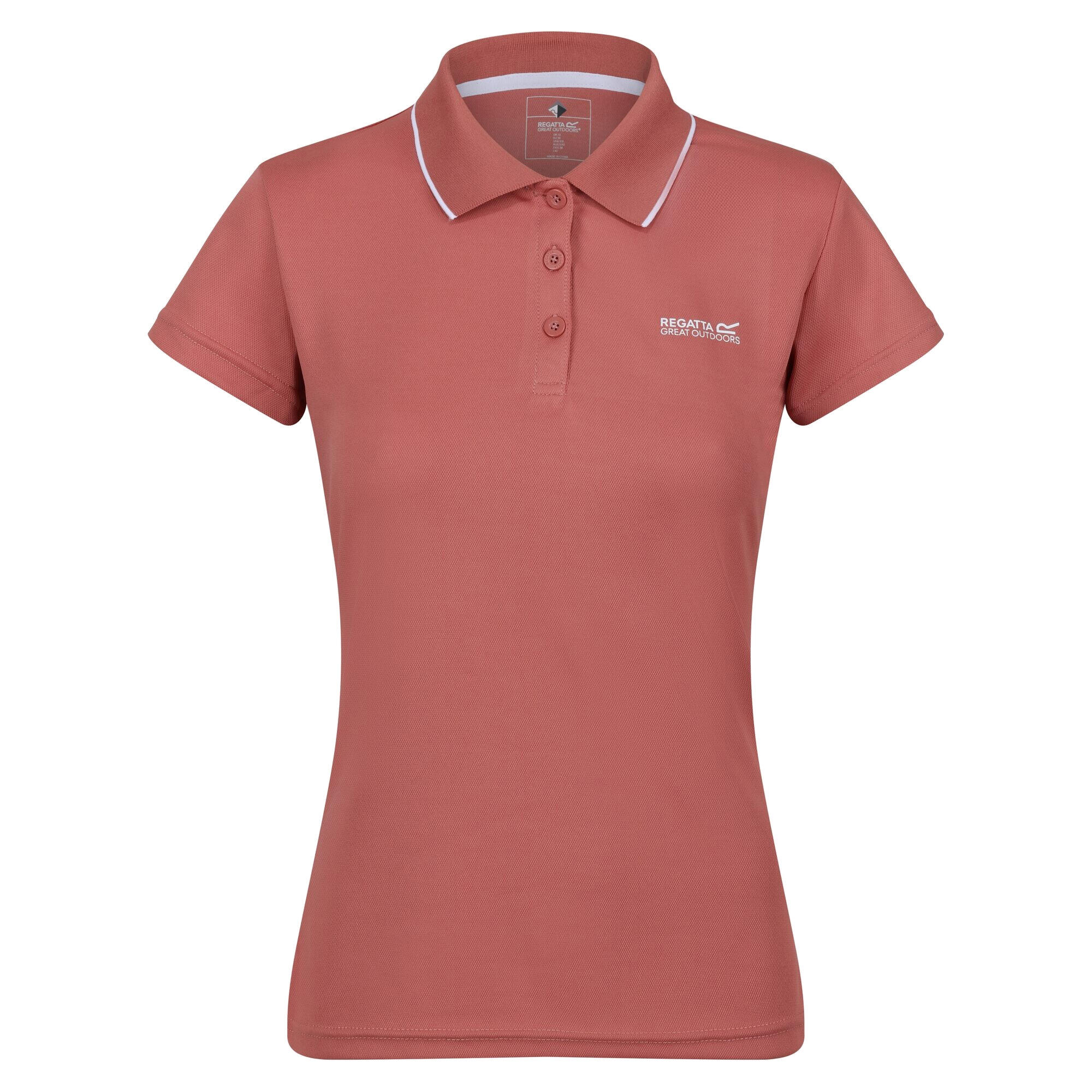 Womens/Ladies Maverick V Polo Shirt (Terracotta) 1/5