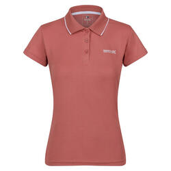 Polo manches courtes MAVERICK Femme (Terre cuite)