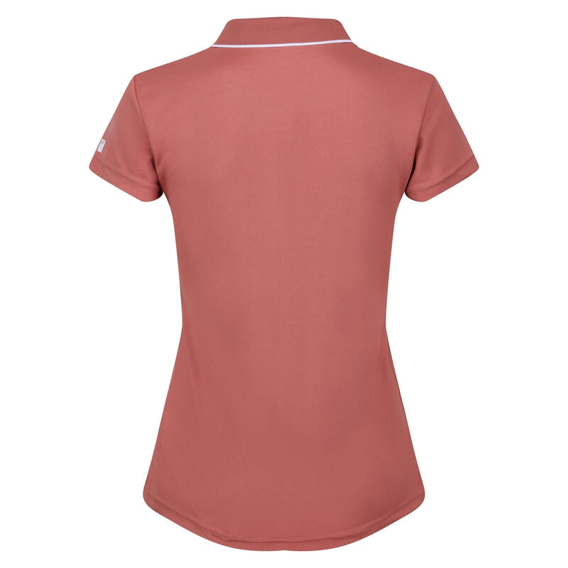 Polo manches courtes MAVERICK Femme (Terre cuite)