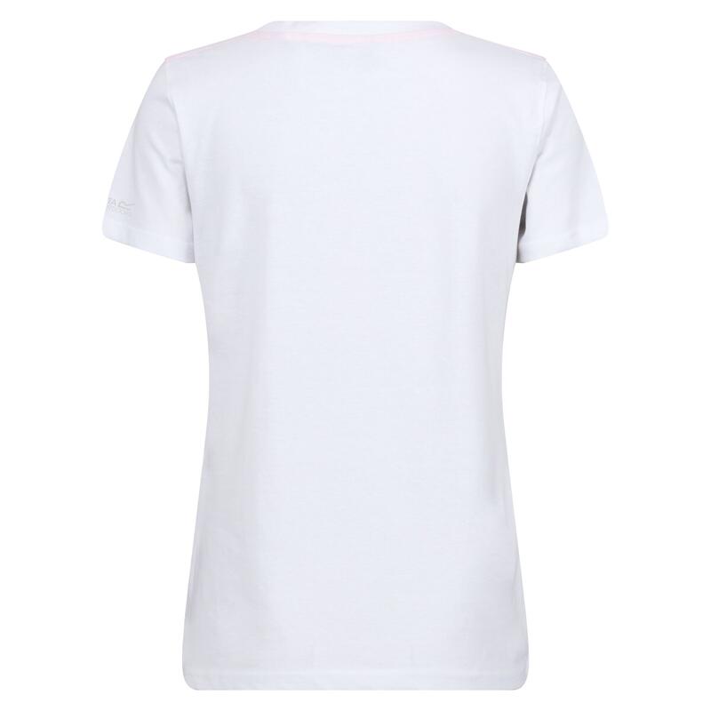 T-Shirt Floral Filandra VIII Mulher Branco