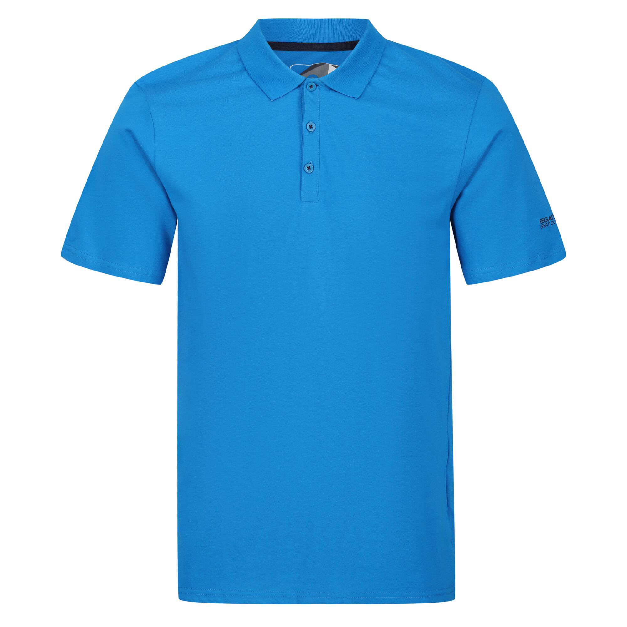 Mens Sinton Lightweight Polo Shirt (Indigo Blue) 1/5