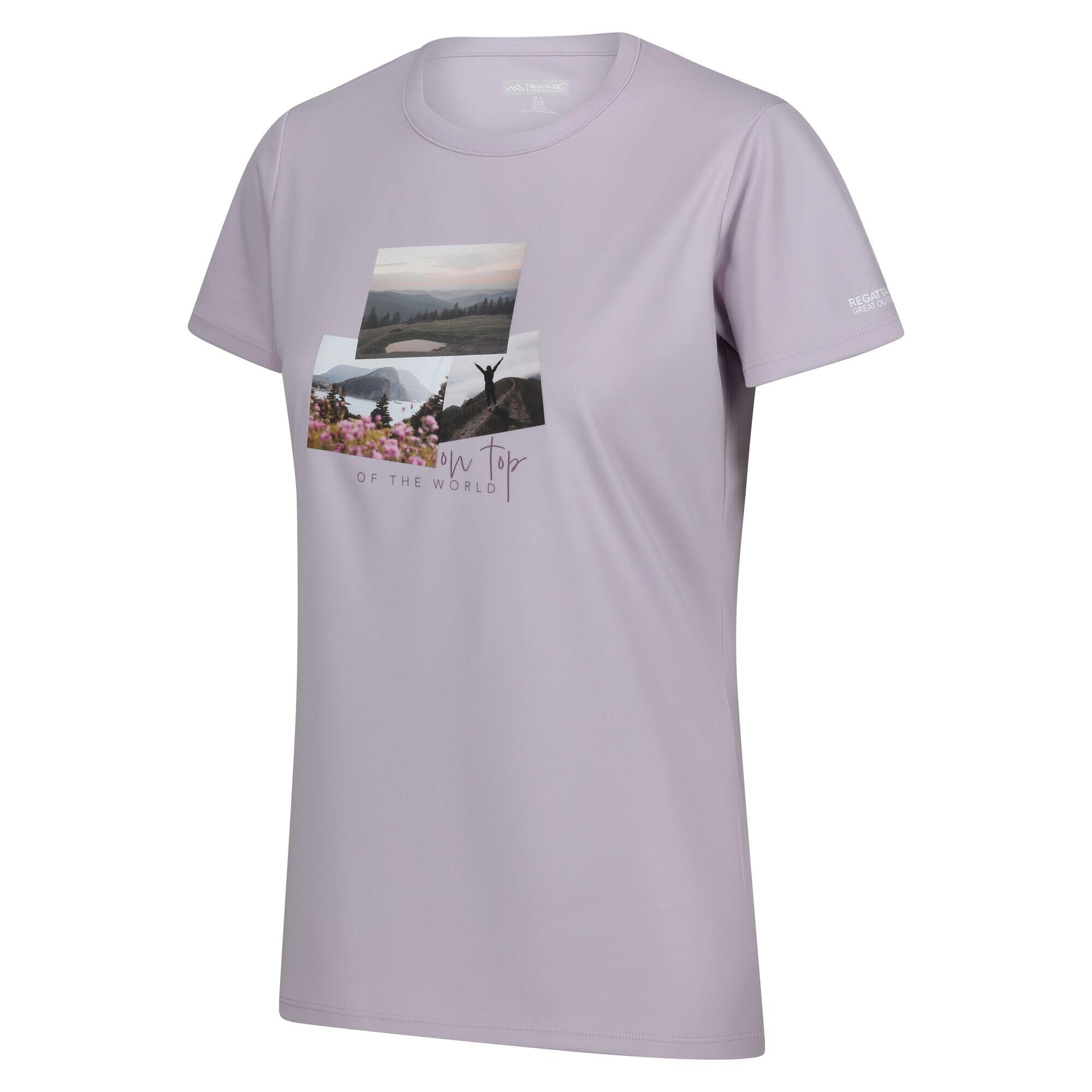 Tshirt FINGAL da donna (Lilla pallido)