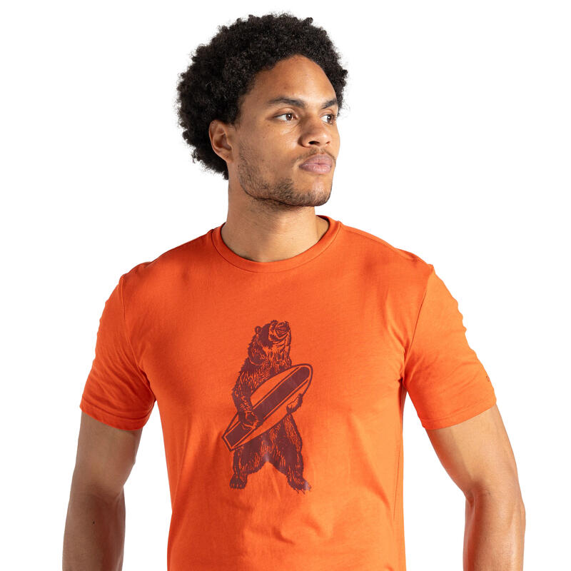 T-Shirt Urso Movement II Homem Canela