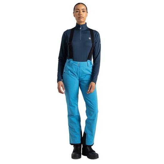 Donna Isolato Pantaloni Da Sci Dare 2B Diminish Grigio Ebano