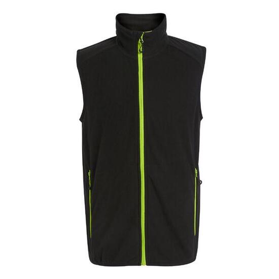 Veste Sans Manches Homme (Noir / Vert Citron)