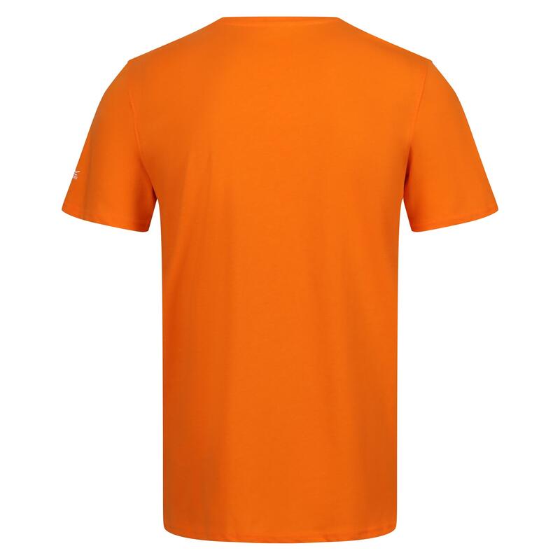 Heren Breezed IV Mountain TShirt (Persimmon)