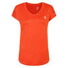 Camiseta deportiva Active para mujer señora Naranja Oxidado