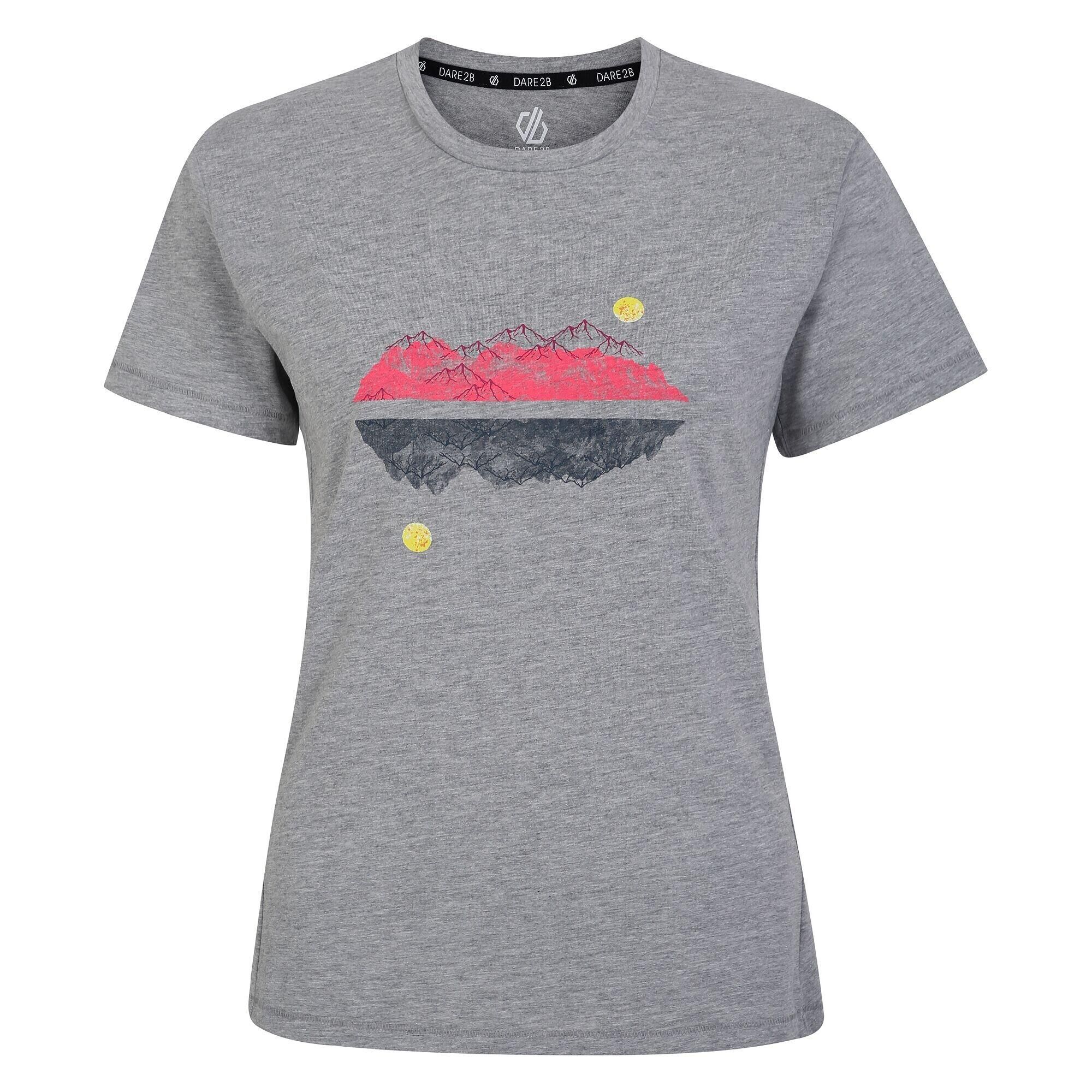 DARE 2B Womens/Ladies Tranquility II TShirt (Ash Grey)