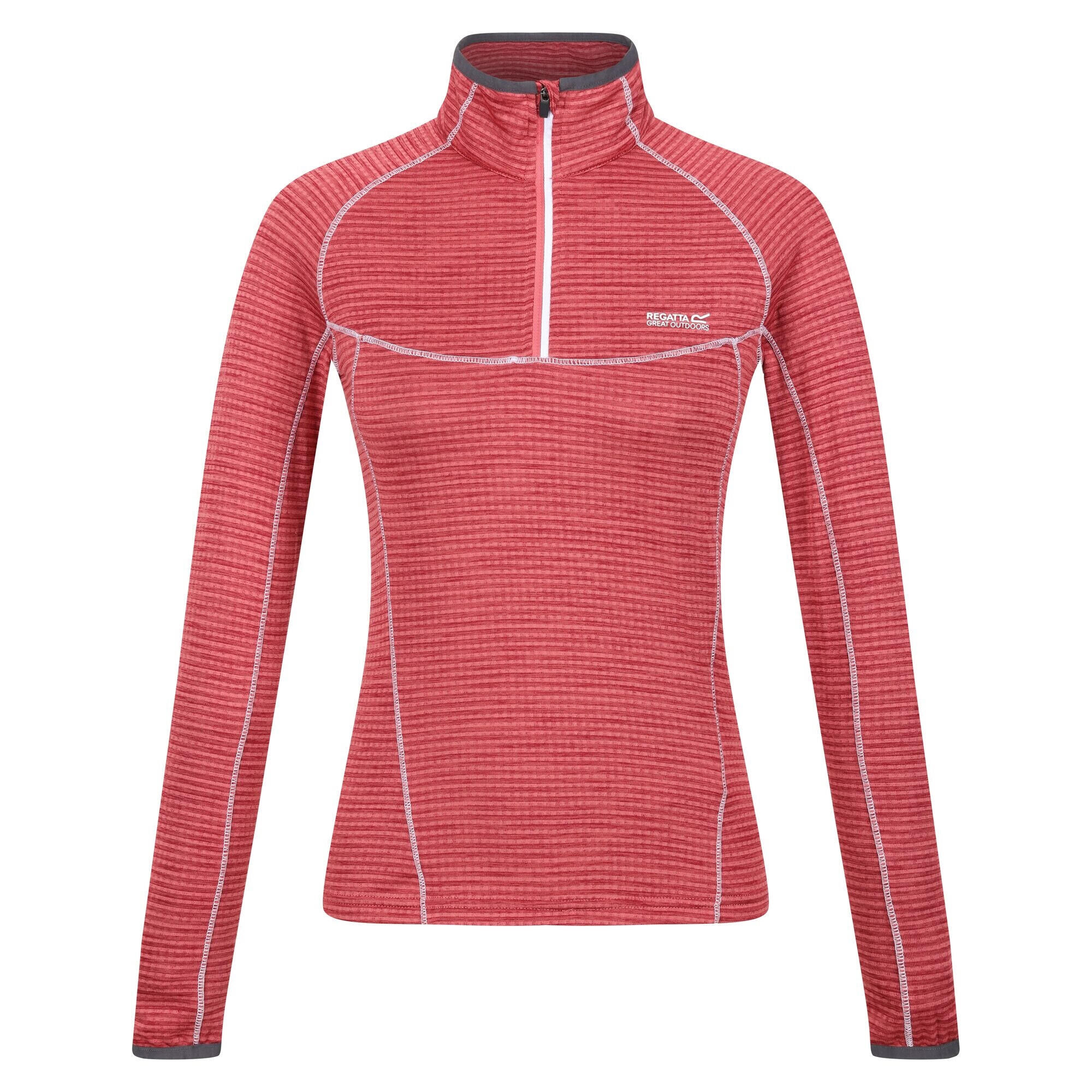 REGATTA Womens/Ladies Yonder Fleece Top (Mineral Red)