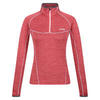 Vrouwen/dames Yonder Fleece Top (Mineraal Rood)