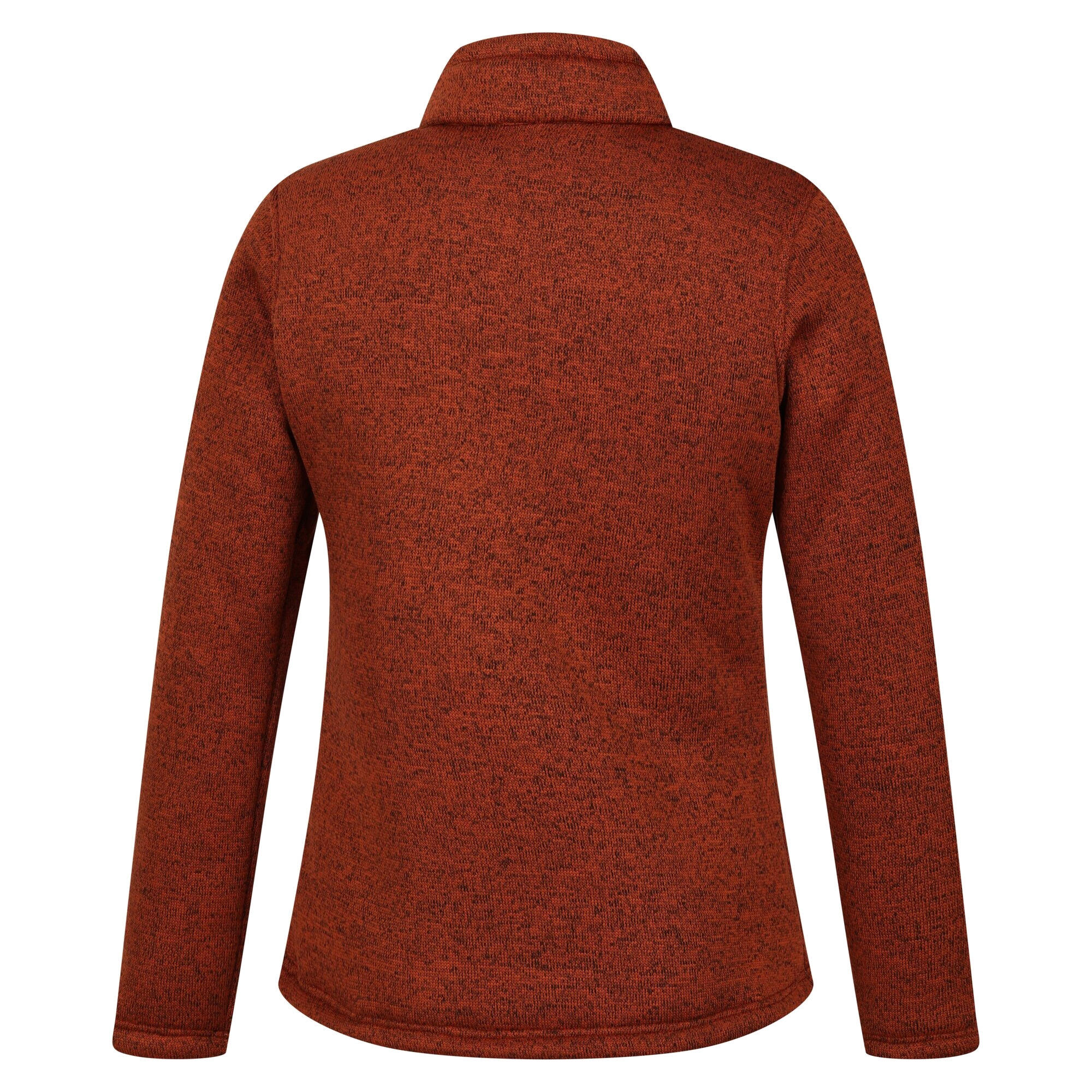 Womens/Ladies Razia II Full Zip Fleece Jacket (Burnt Copper/Light Vanilla) 2/5