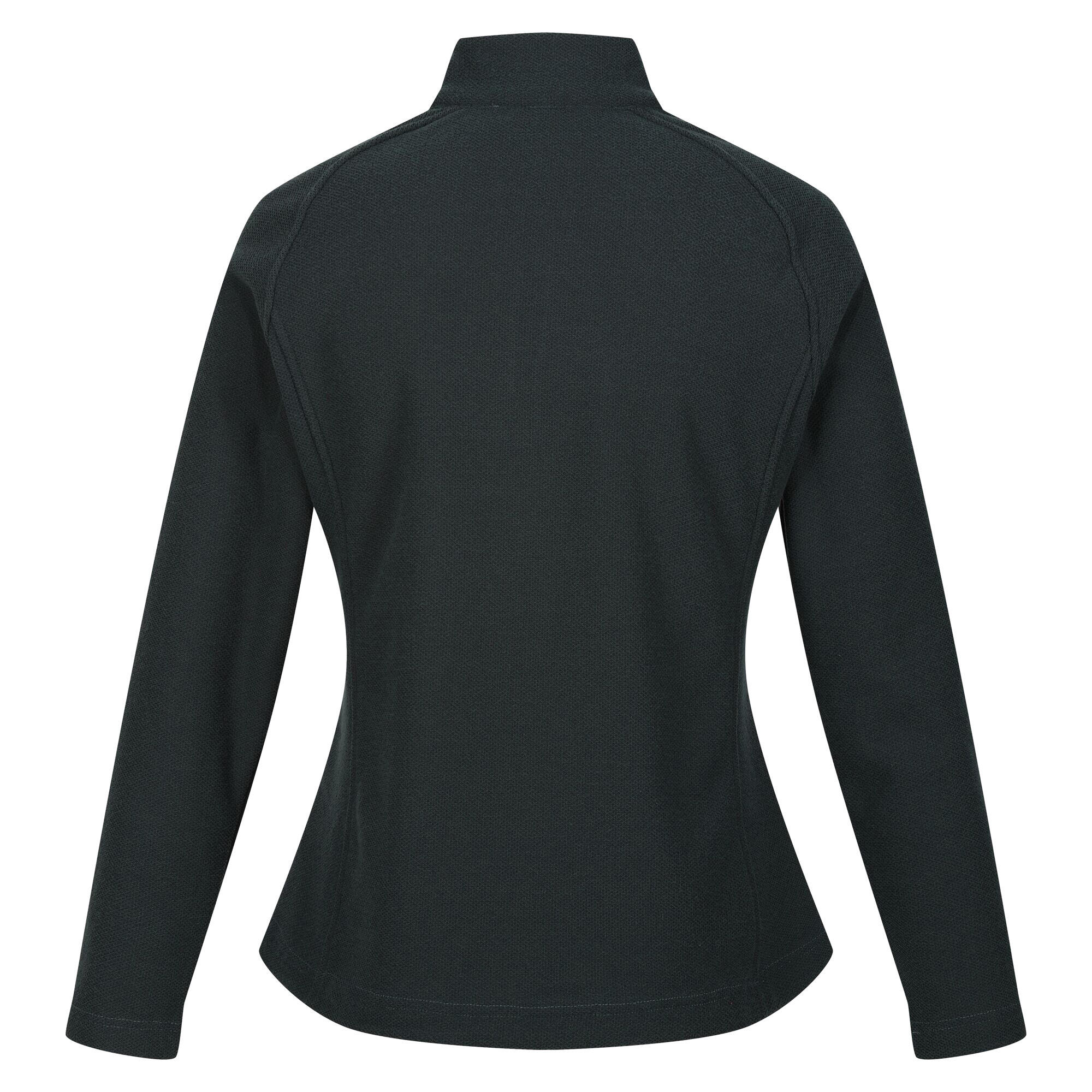 Womens/Ladies Kenger II Quarter Zip Fleece Top (Darkest Spruce) 2/5