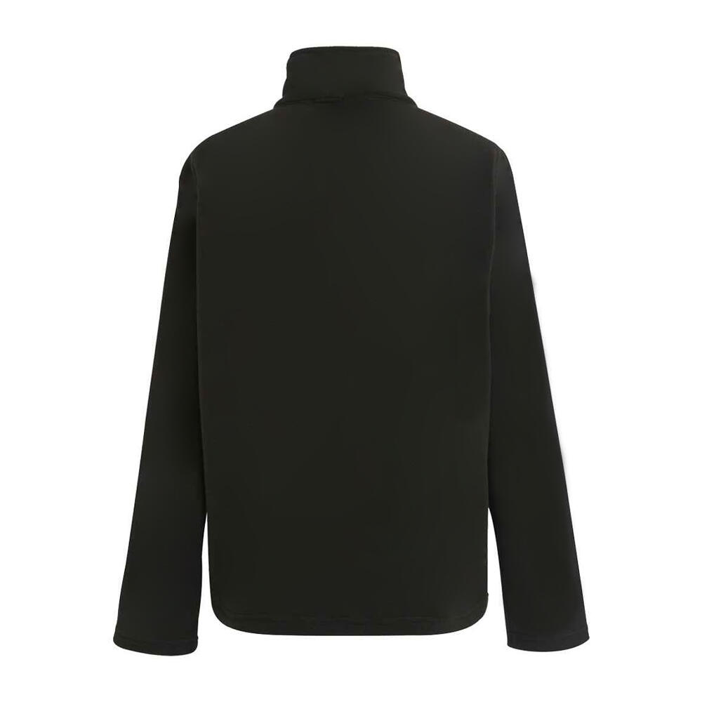 Men's ASCENDER fleece jacket (Black / Grey)