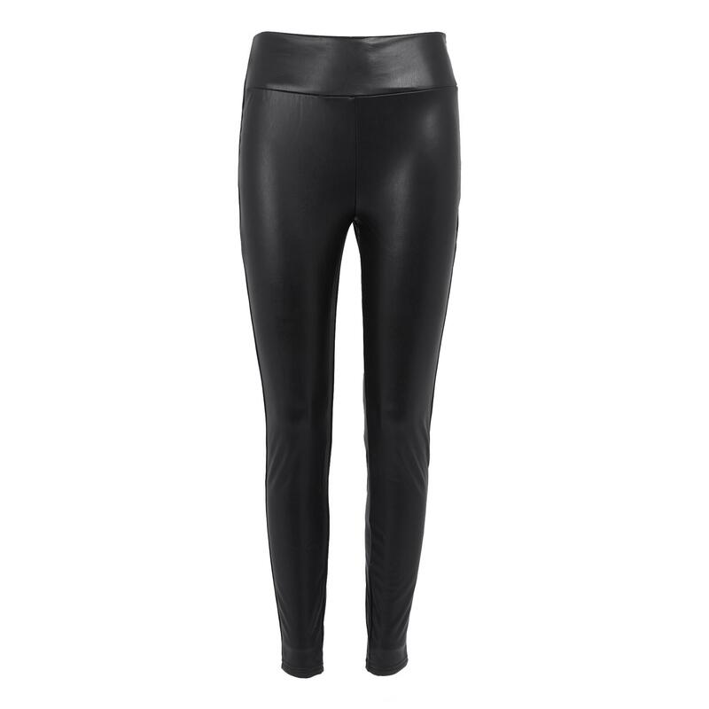 Leggings push up Q-Skin de corrida técnicos de mulher preto R