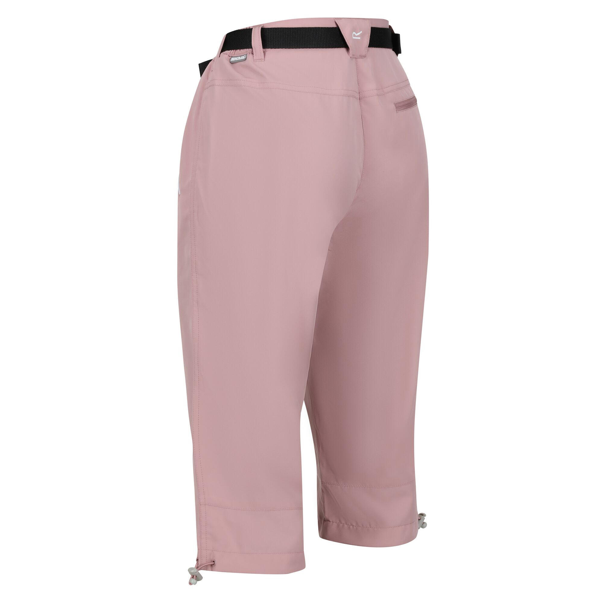 Womens/Ladies Xert Stretch Light Capris (Dusky Rose) 4/5