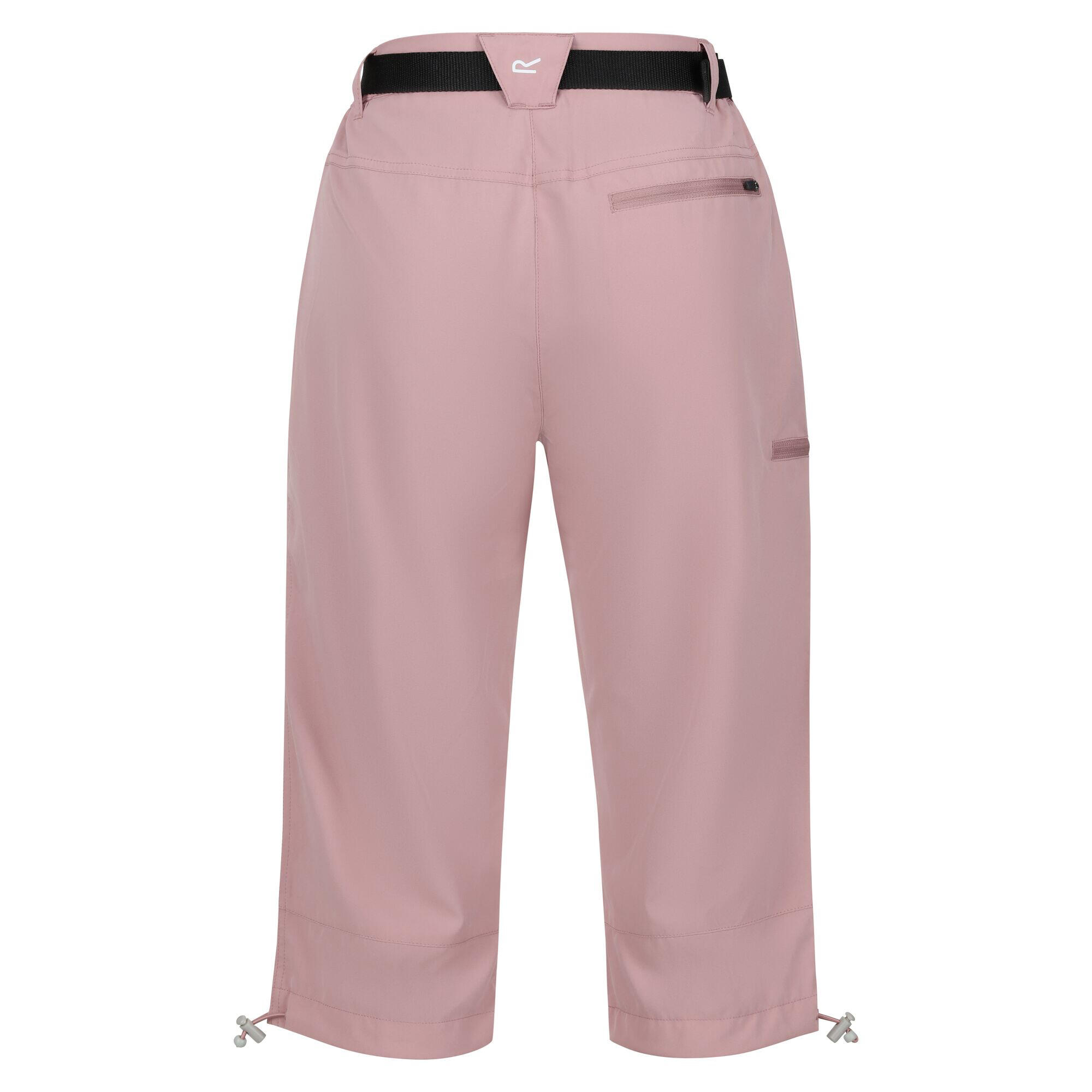 Womens/Ladies Xert Stretch Light Capris (Dusky Rose) 2/5