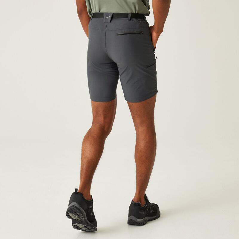 Pantalón Corto Deportivo Montaña Regatta Xert StrShort III Gris